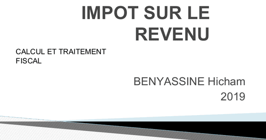 Impôt sur le revenu (IR)